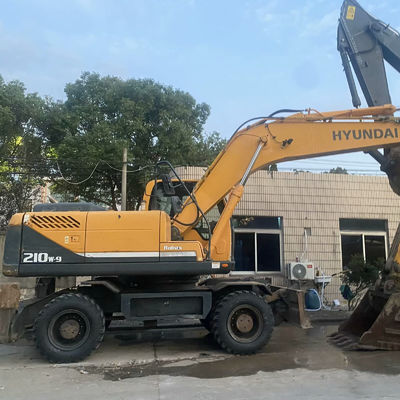 Hyundai 210W-9 Used Wheel Excavator Hyundai construction equipment 20560kg
