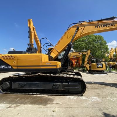 125KW Used Hyundai Excavator Hyundai 305lc-9s Hydraulic Crawler Excavator Yellow Color