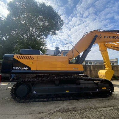 Hyundai 520 Used Excavator Material Handling Old Construction Machinery