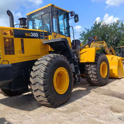 Heavy Duty 146kW Komatsu WA380 Used Wheel Loader 5 Ton Load For Agriculture