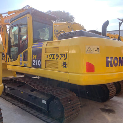 Komatsu Pc210 Used Construction Equipment Second Hand Excavator Machine 20630kg