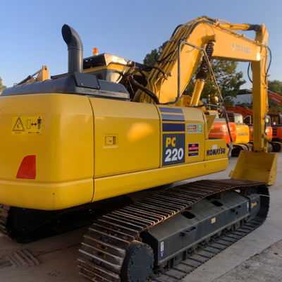 Crawler Type Komatsu Pc220 Second Hand Excavator 23100kg 1m3 Bucket Capacity