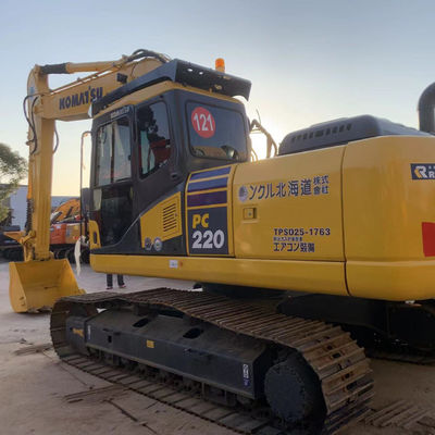 Crawler Type Komatsu Pc220 Second Hand Excavator 23100kg 1m3 Bucket Capacity
