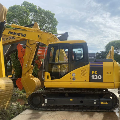 Used Mini Excavator Komatsu Pc130 Second Hand Excavator Equipment For Construction