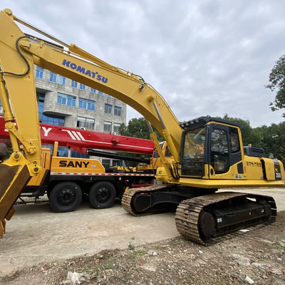 Yellow Color Komatsu PC350 Used Komatsu Diggers 32300kg For Construction Mining