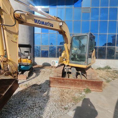 Industrial Hydraulic Used Mini Excavator Digger Komatsu 70 6500 KG Heavy Duty