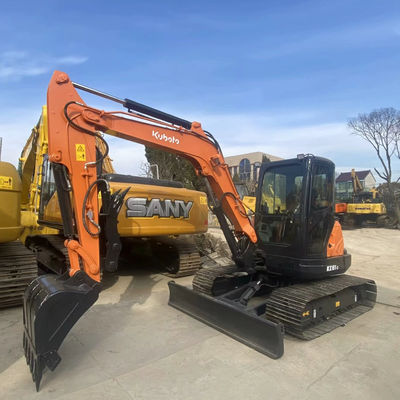 Mini Used Construction Excavator Kubota 161-3 5675kg For Construction Engineering