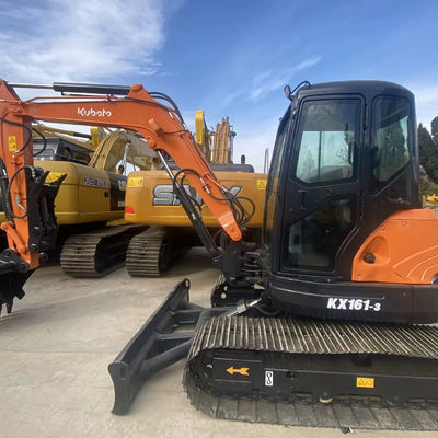 Mini Used Construction Excavator Kubota 161-3 5675kg For Construction Engineering