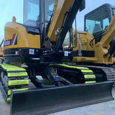 Earth Moving Used SANY 35U Excavator Digger Water Cooling Yellow Color