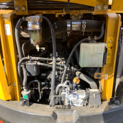 Earth Moving Used SANY 35U Excavator Digger Water Cooling Yellow Color