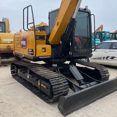 Yellow Used Mini Digging Machine SANY 95c Second Hand Excavator 9180kg