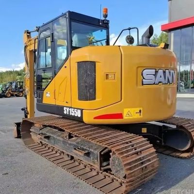 Mini Hydraulic Used Sany Excavator SANY155U Old Construction Digger