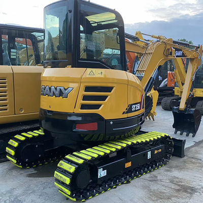 Hydraulic Used Excavator Digger SANY 35U Earth Moving Machinery 3780 kg