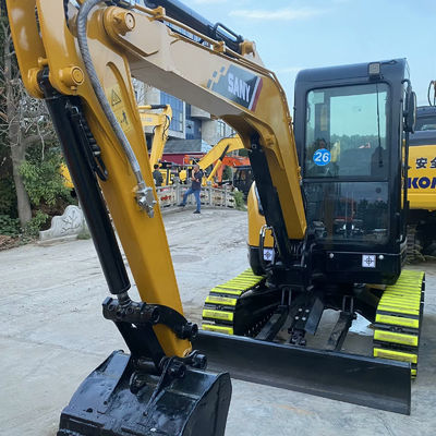 Hydraulic Used Excavator Digger SANY 35U Earth Moving Machinery 3780 kg