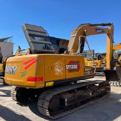 Used SANY SY135 Excavator High Strength Old Hydraulic Crawler Excavator