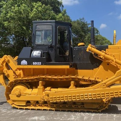 162KW Used SHANTUI SD22 Crawler Bulldozer Construction Agricultural Equipment