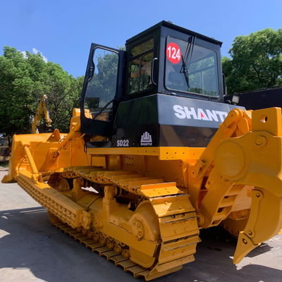 SHANTUI SD22 Used Hydraulic Crawler Bulldozer 23400kg For Construction