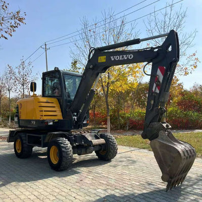 VOLCO EC60 Used Excavator Machine Multifunctional Crawler 2nd Hand Diggers