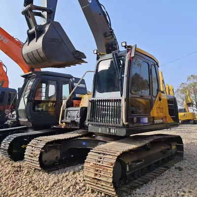 VOLVO EC140 Used Hydraulic Excavator 77KW Old Volvo Crawler Excavator High Efficiency