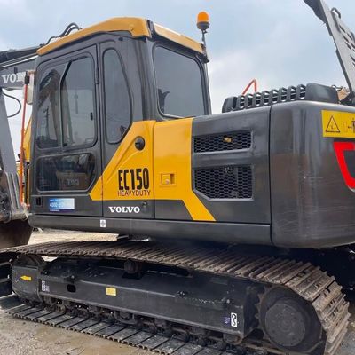 Well Maintained Used Volvo Hydraulic Excavator Volvo 150D Old Construction Equipment