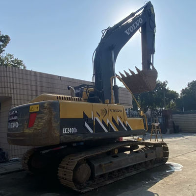 2nd Hand Volvo 240DL Earth Excavator Machine Used Construction Machinery 23500-24500 kg