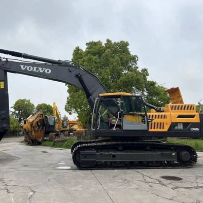 Construction 89HP Used Excavator Digger Volvo 480 Earth Mover Excavator Second Hand