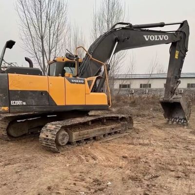 66kW Hydraulic Used Excavator Digger VOLVO 200D Construction Equipment