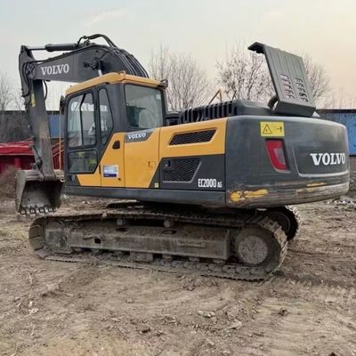 66kW Hydraulic Used Excavator Digger VOLVO 200D Construction Equipment