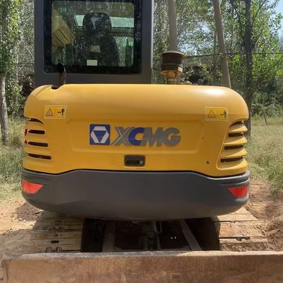 Yellow Used XCMG Excavator Digger Xcmg 60DA Small Crawler Excavator Machine