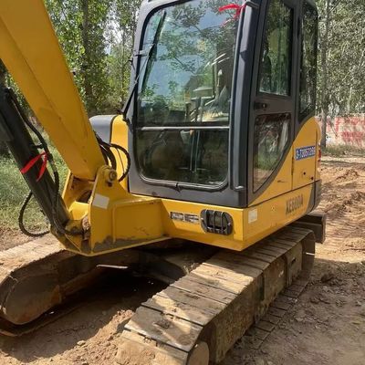 Yellow Used XCMG Excavator Digger Xcmg 60DA Small Crawler Excavator Machine