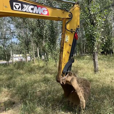 Yellow Used XCMG Excavator Digger Xcmg 60DA Small Crawler Excavator Machine