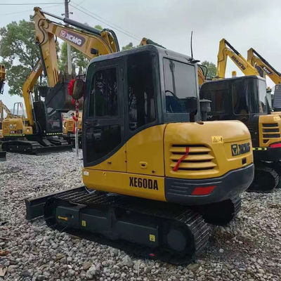 Used 36.2W Heavy Duty Construction Excavator XCMG XE60 Secondhand Digger
