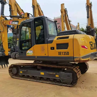 Powerful Used Excavator XCMG XE135 Second Hand Hydraulic Crawler Excavator