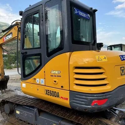 Diesel Engine Used Mini Excavator Digger XCMG XE60DA Hydraulic Crawler Excavator