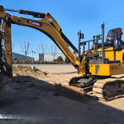 XCMG XE17U Hydraulic Mini Excavator Second Hand For Mining Construction
