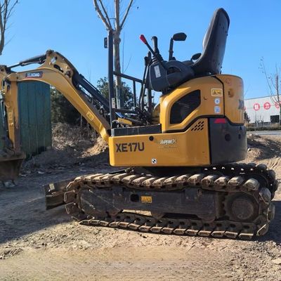 XCMG XE17U Hydraulic Mini Excavator Second Hand For Mining Construction