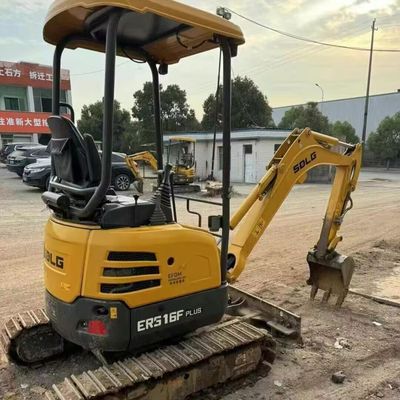 Used Construction Machinery Mini Excavator Digger SDLG 16 85kW For Mining Work