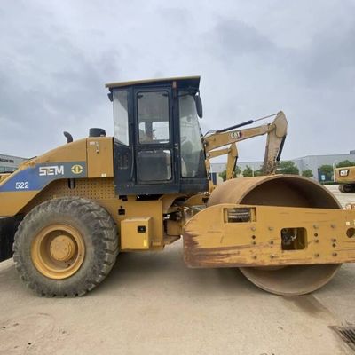 74.5kW Power 1524mm Drum Used SEM 522 Roller For Infrastructure Projects