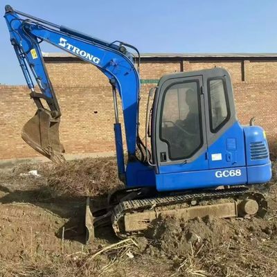 35.5kw Crawler Used Construction Machinery Second Hand Excavator TRONG GC68