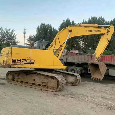 SUMITOMO SH200 Used Crawler Excavator 103kW Excavation Equipment Low Consumption