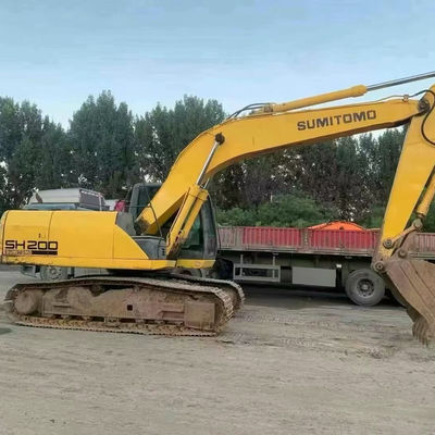 SUMITOMO SH200 Used Crawler Excavator 103kW Excavation Equipment Low Consumption