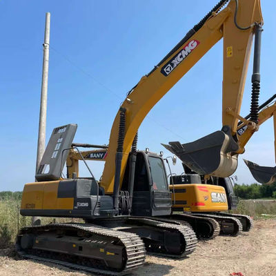 89KW Used Hydraulic Excavator XCMG XE215 2nd Hand Heavy Construction Equipment