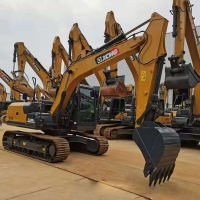 Heavy Duty Used XCMG XE135 Hydraulic Excavator Machine With Crawler Track