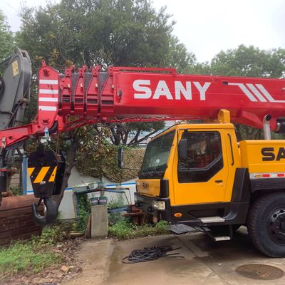 Agriculture Sany 750 Used Crane 75 Ton Capacity Truck Mounted Type