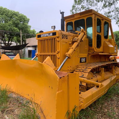 Mining Construction Used Bulldozer CAT D7G Hydraulic Control 202hp