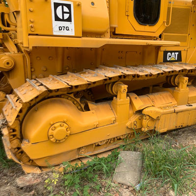 Diesel Engine Used Caterpillar Bulldozers CAT D7G Dozer 150kW Ergonomic Design