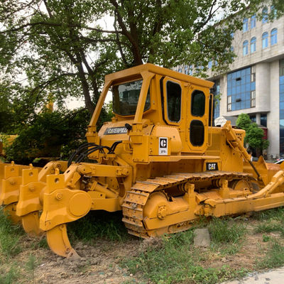 Diesel Engine Used Caterpillar Bulldozers CAT D7G Dozer 150kW Ergonomic Design
