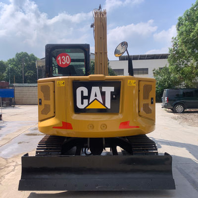 Crawler Type Used Excavator CAT307.5 Old Caterpillar Excavator With Backhoe Bucket