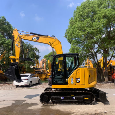 Crawler Type Used Excavator CAT307.5 Old Caterpillar Excavator With Backhoe Bucket