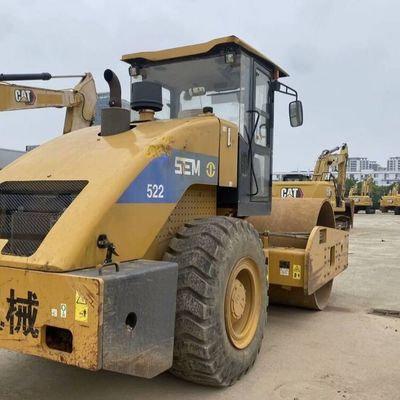 Single Drum Heavy Duty Used SEM 522 Roller Second Hand For Asphalt Compaction